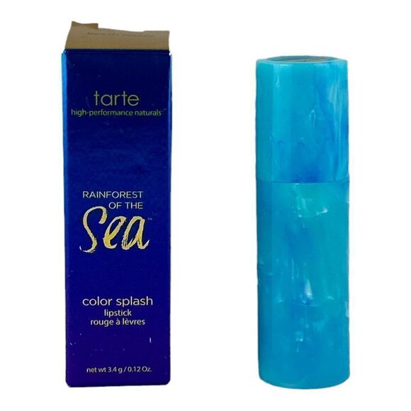 Tarte Rainforest Of The Sea Color Splash Lipstick Beach Waves  0.12 oz - Picture 1 of 9